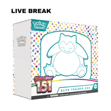 Load image into Gallery viewer, LIVE BREAK - Elite Trainer Box (Choose Your Set)