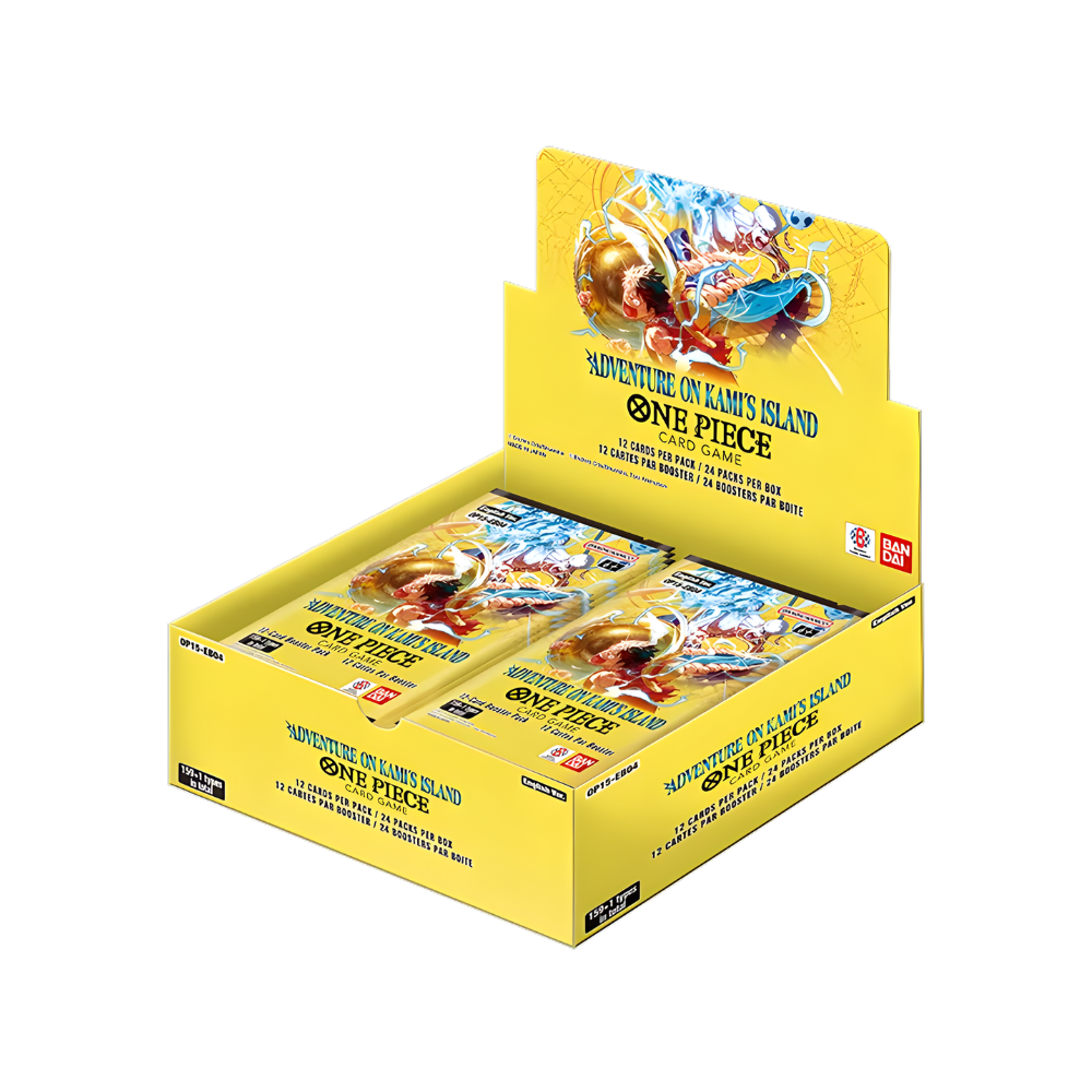 OP-15 Adventure On Kami's Island - Booster Box (One Piece TCG) The Game Capital OP-15 Adventure On Kami's Island - Booster Box (One Piece TCG) The Game Capital