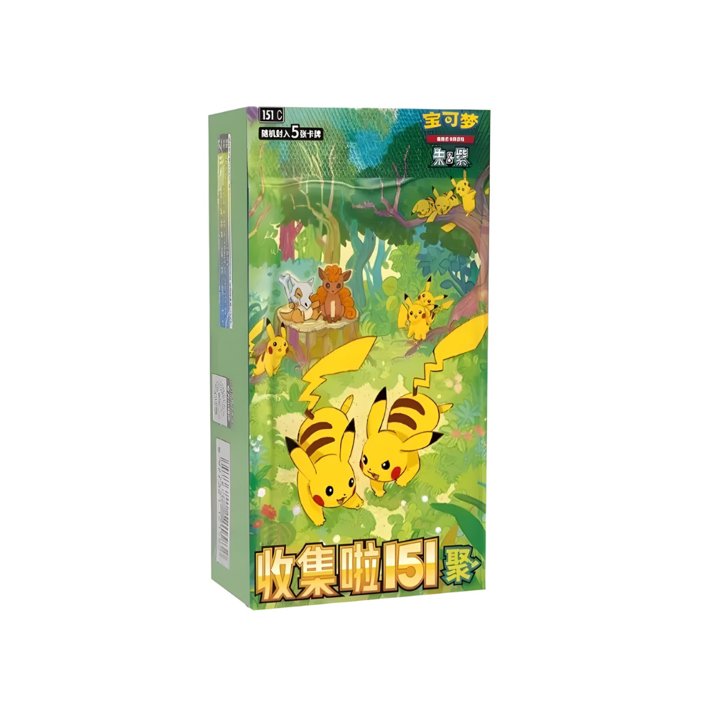 pokemon card chinese Chinese Pokemon Surprise 151 Slim Booster Box main image 0