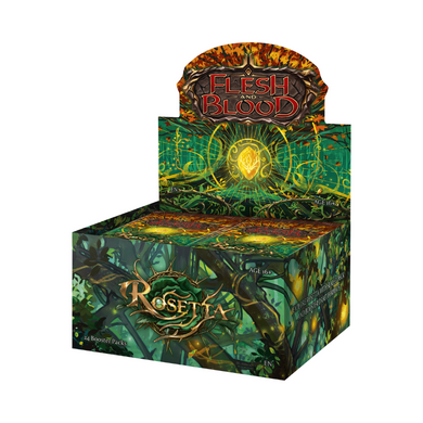 flesh and blood crucible of war booster box Flesh and Blood TCG: Rosetta Booster Pack – By The Board Games &  Entertainment main image 0