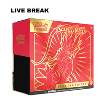 Load image into Gallery viewer, LIVE BREAK - Elite Trainer Box (Choose Your Set)
