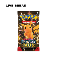 Load image into Gallery viewer, LIVE BREAK - Paldean Fates Booster Pack [READ DESCRIPTION]
