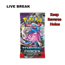 Load image into Gallery viewer, LIVE BREAK - Temporal Forces Booster Pack [READ DESCRIPTION]
